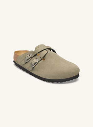 BIRKENSTOCK - Sandalias Blair de ante | Gris marrón