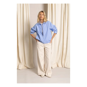 Smallable Mujer - Chaqueta a rayas Cleo | Azul