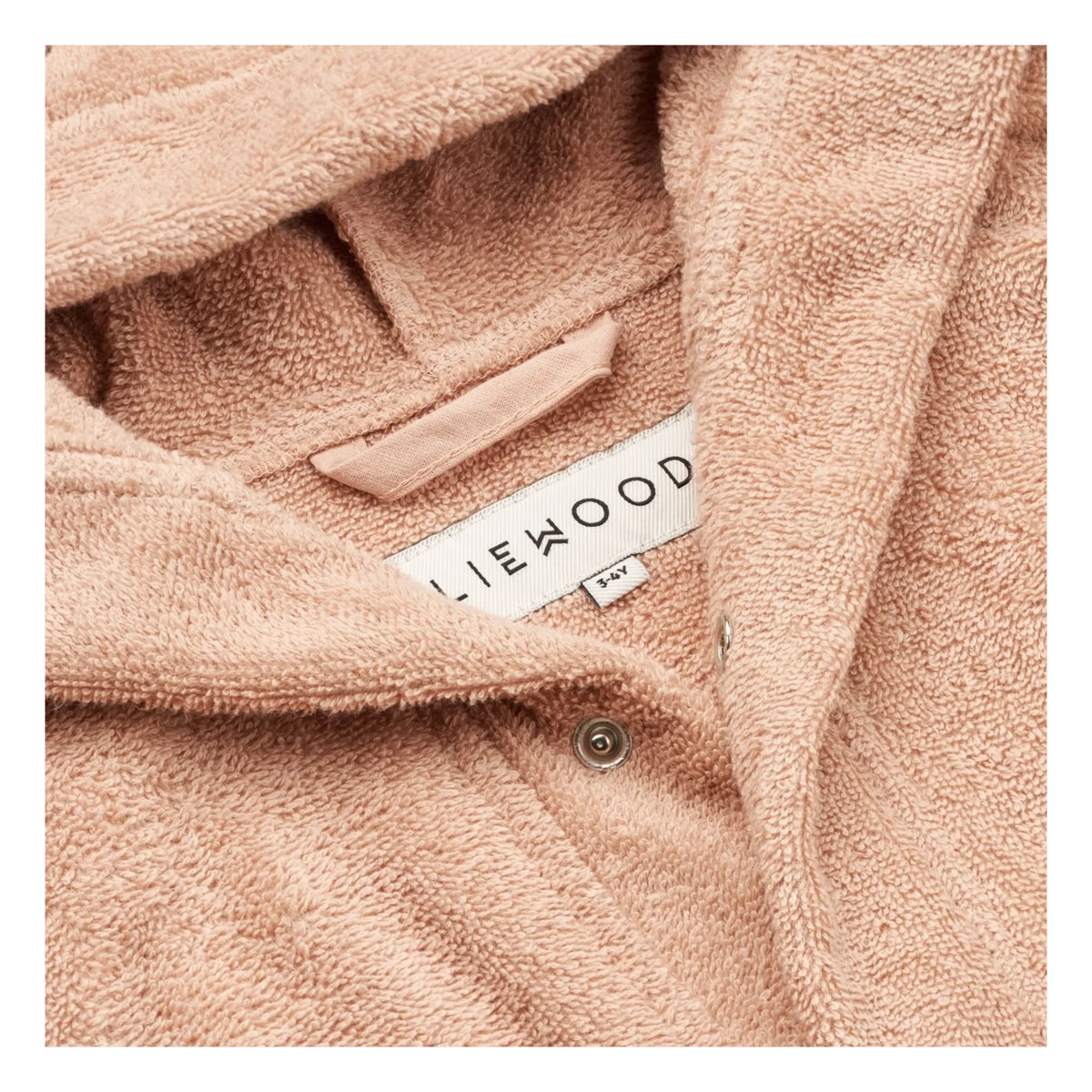 Liewood - Albornoz de algodón orgánico Lily | Toscana pálido