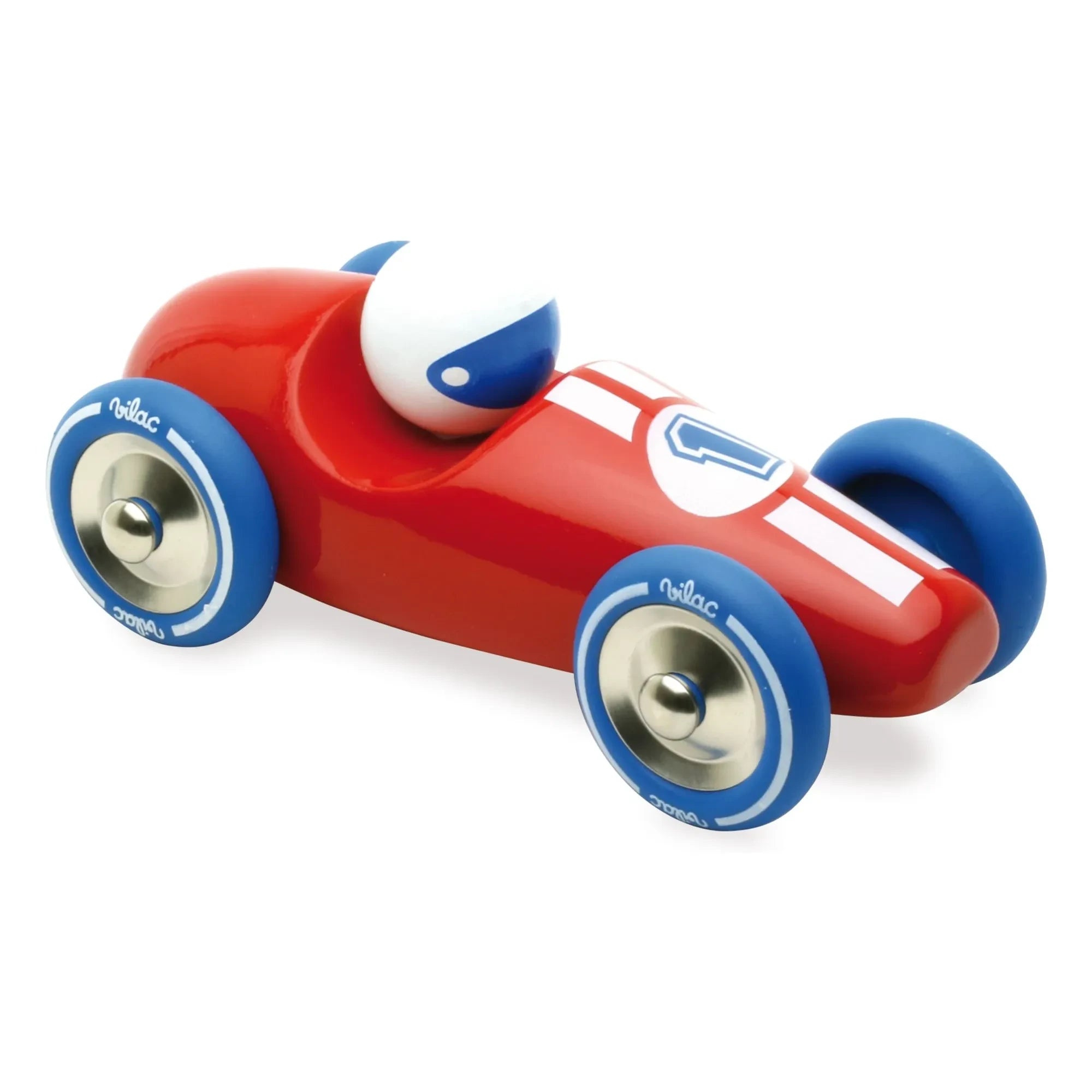Vilac - Coche de carreras | Rojo