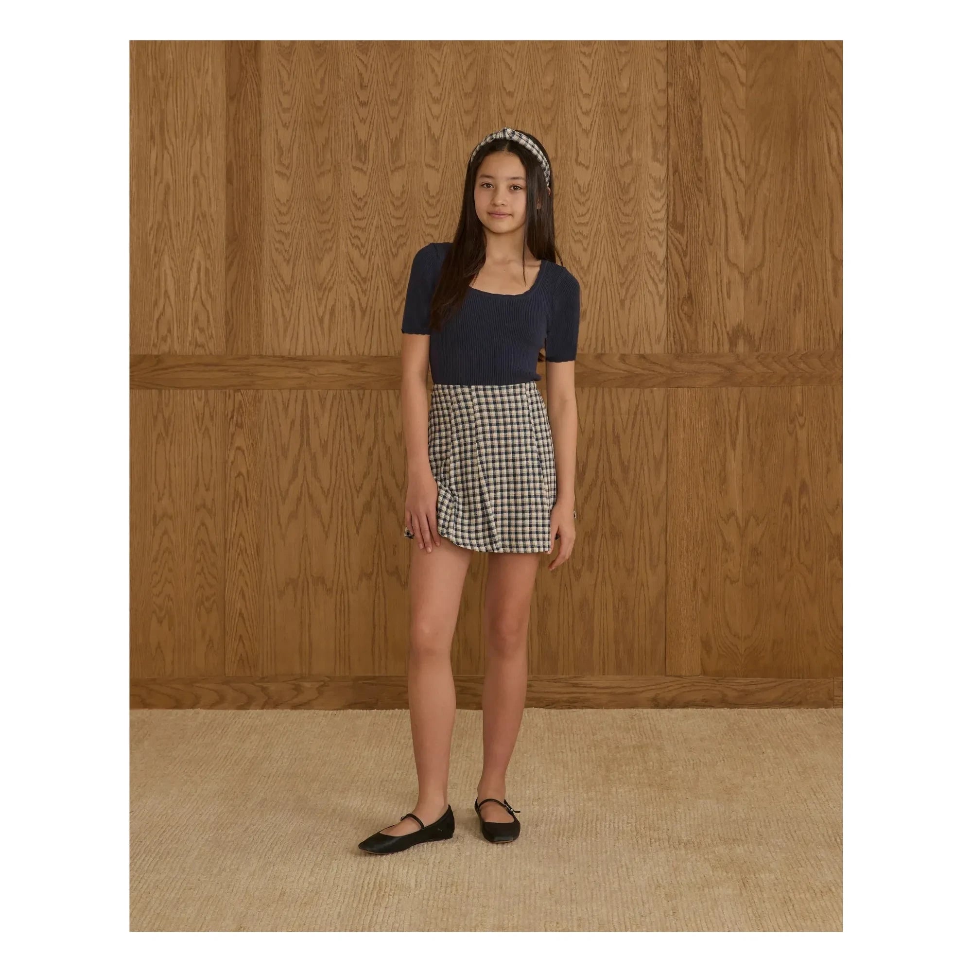 Rylee + Cru - Camiseta de Vieira | Azul marino
