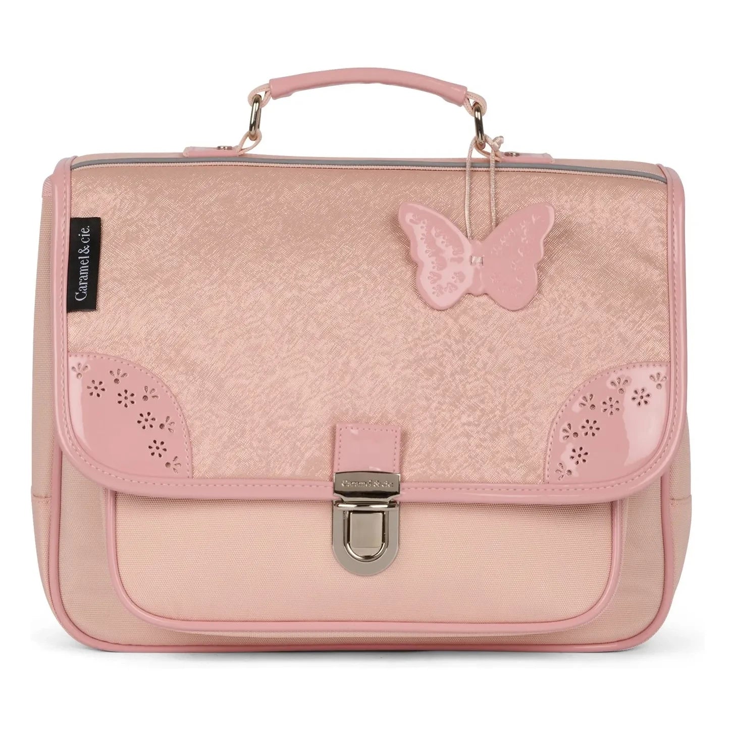 Caramel & Cie - Bolso Oxford pequeño | Rosa empolvado