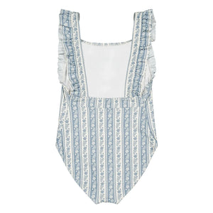 Soor Ploom - Bañador Thelma de fibra reciclada floral Soor Ploom X Canopea | Crudo