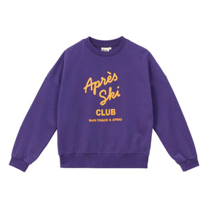 a.p - Goizeder organik pamuk sweatshirt | Patlıcan