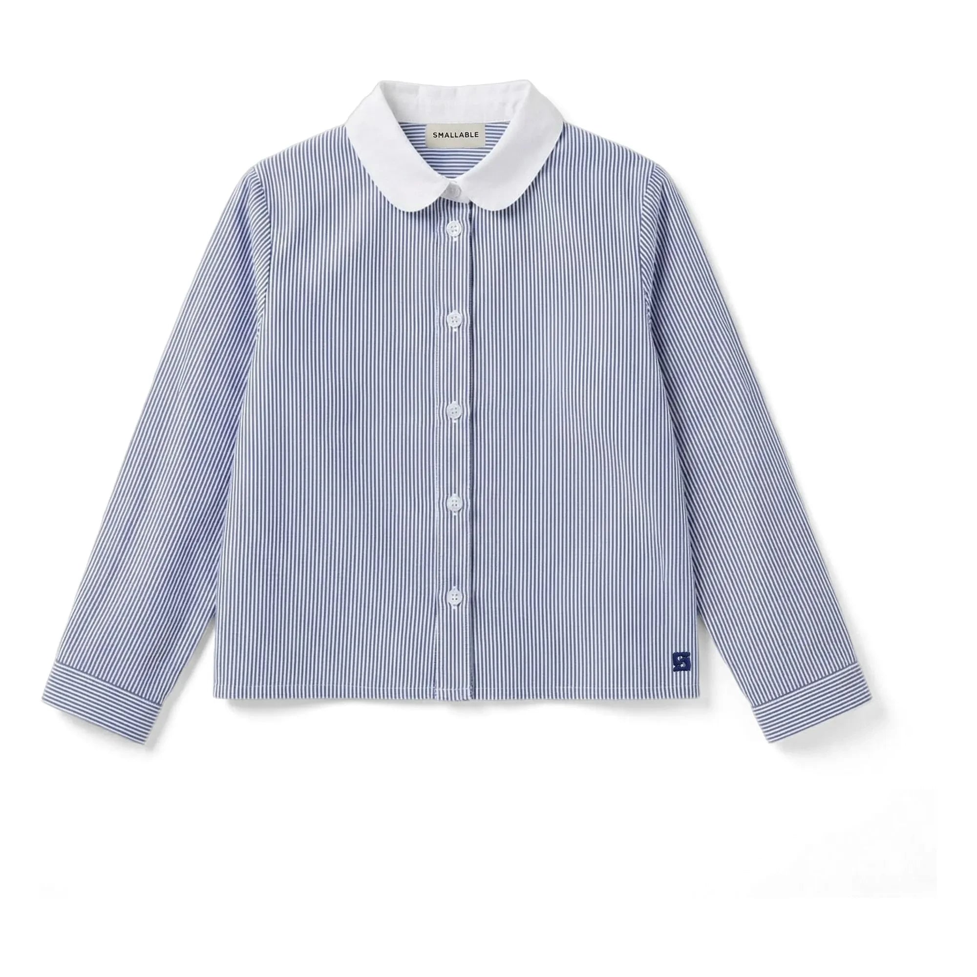 Smallable Kid - Camisa de rayas Clia | Azul real