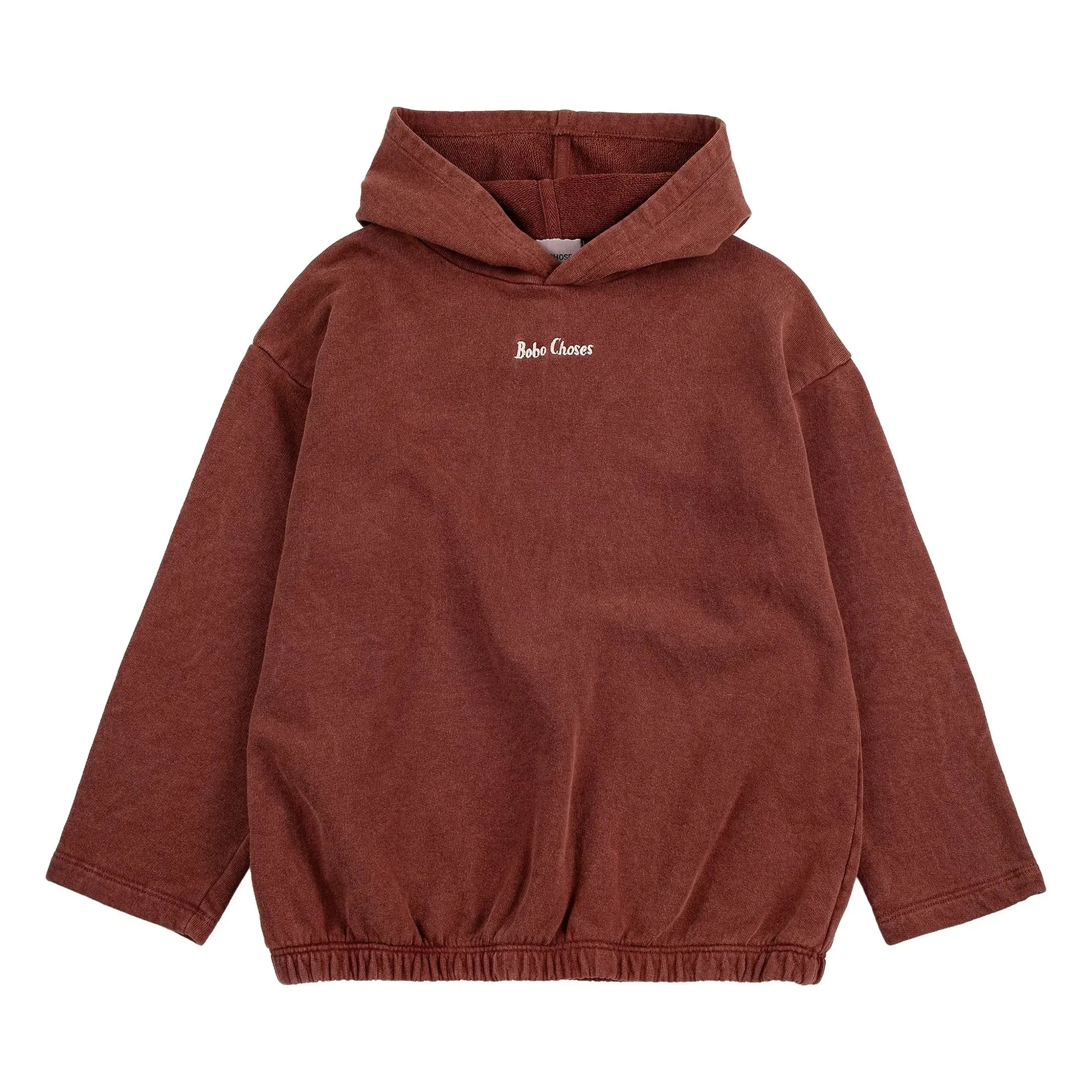 Bobo Choses - Sudadera con capucha de algodón orgánico Bobo Choses | Marrón
