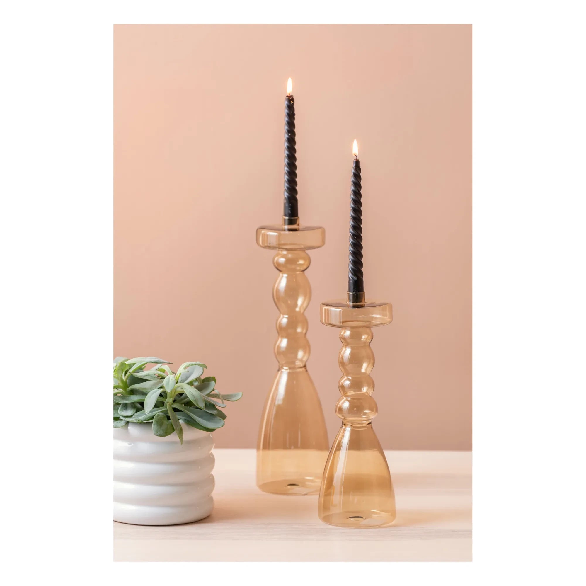 Present Time - Candelabro Pawn Cam | Beige
