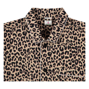 Pockies - Camisa de pijama de leopardo | Beige
