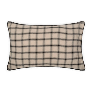 Le Monde Sauvage - Funda de almohada de lino lavado Highlands | Rosa beige