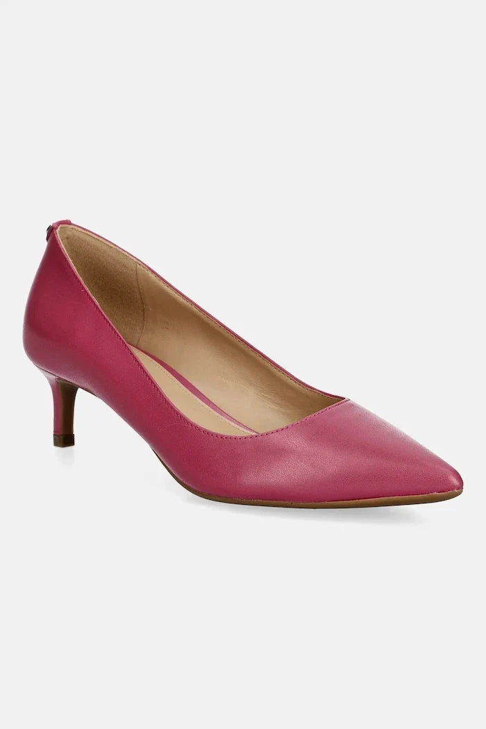 Zapatos de tacón bajo de piel MICHAEL Michael Kors Alina Flex Kitten Pump