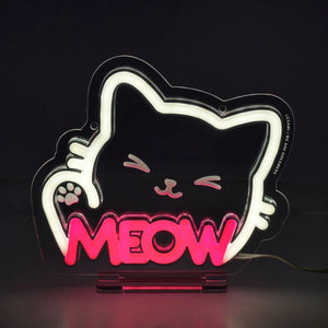Legami - Mini Neón LED Sign - Es un Cartel Mini - Kitty