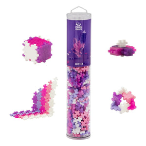 Plus-Plus - Tubo Brillante - 240 Piezas
