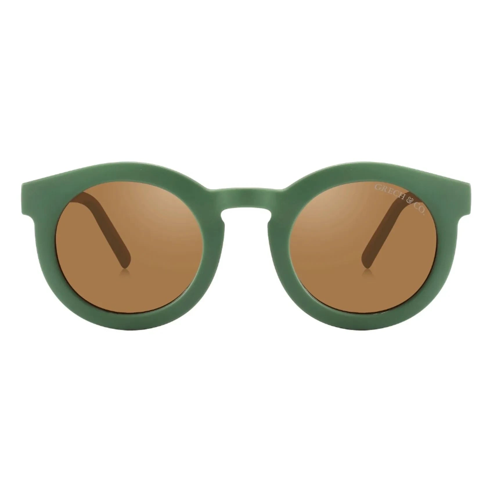 Grech & Co - Gafas de sol polarizadas de fibra natural clásicas | Caqui