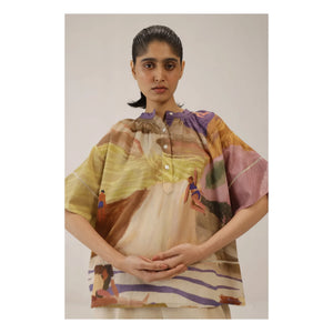 CORD - Blusa chalet | Morado