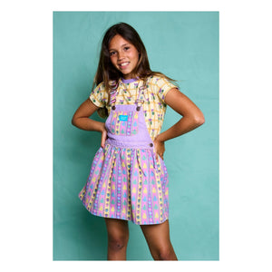 Favorite People - Vestido Peto Panna Cotta Fruits | Morado