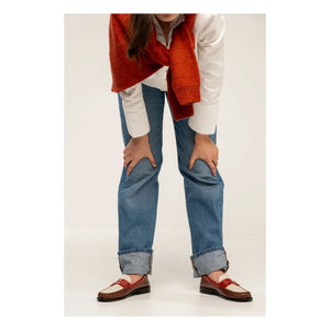 Lachoix - Penny Tricolor Loafer | Marrón