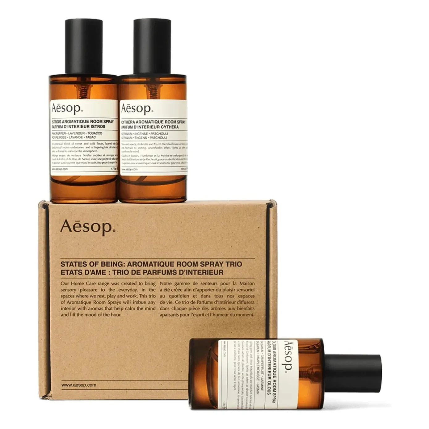 Aesop - Estados de Ánimo Fragancias para el Hogar - Set de 3