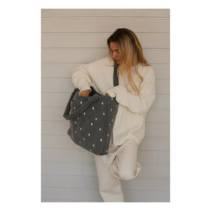 Studio Noos - Bolso maternal Hearts | Gris