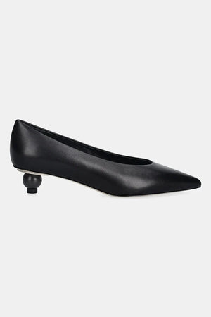 Zapatos de piel de tacón grueso Weekend Max Mara Wkabacini
