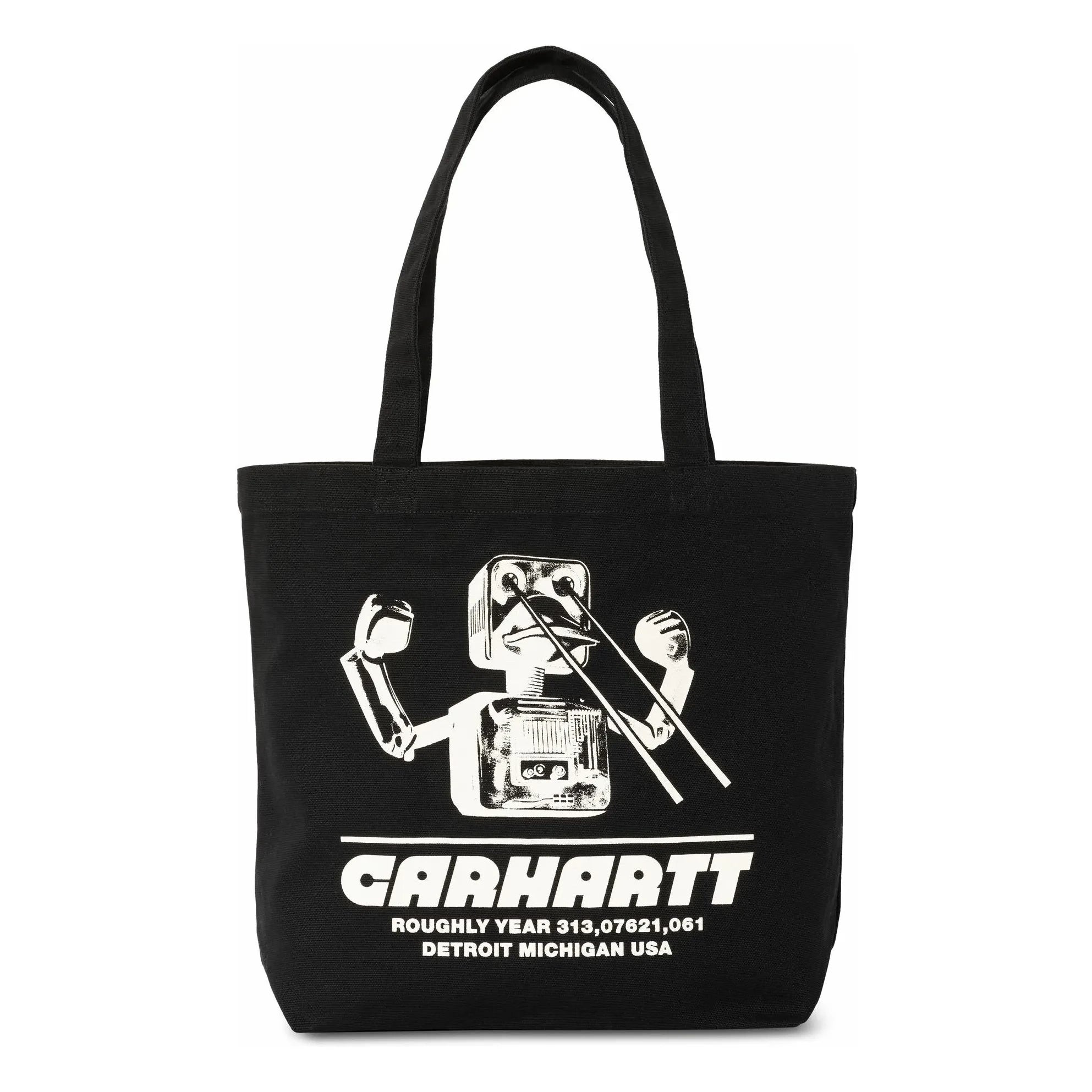 Carhartt WIP - Bolso de lona con gráfico | Negro