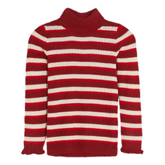 Bellerose - Suéter de cuello alto Gouly | Rojo cereza