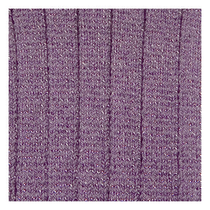 Collégien - Calcetines con purpurina Victoire | Morado