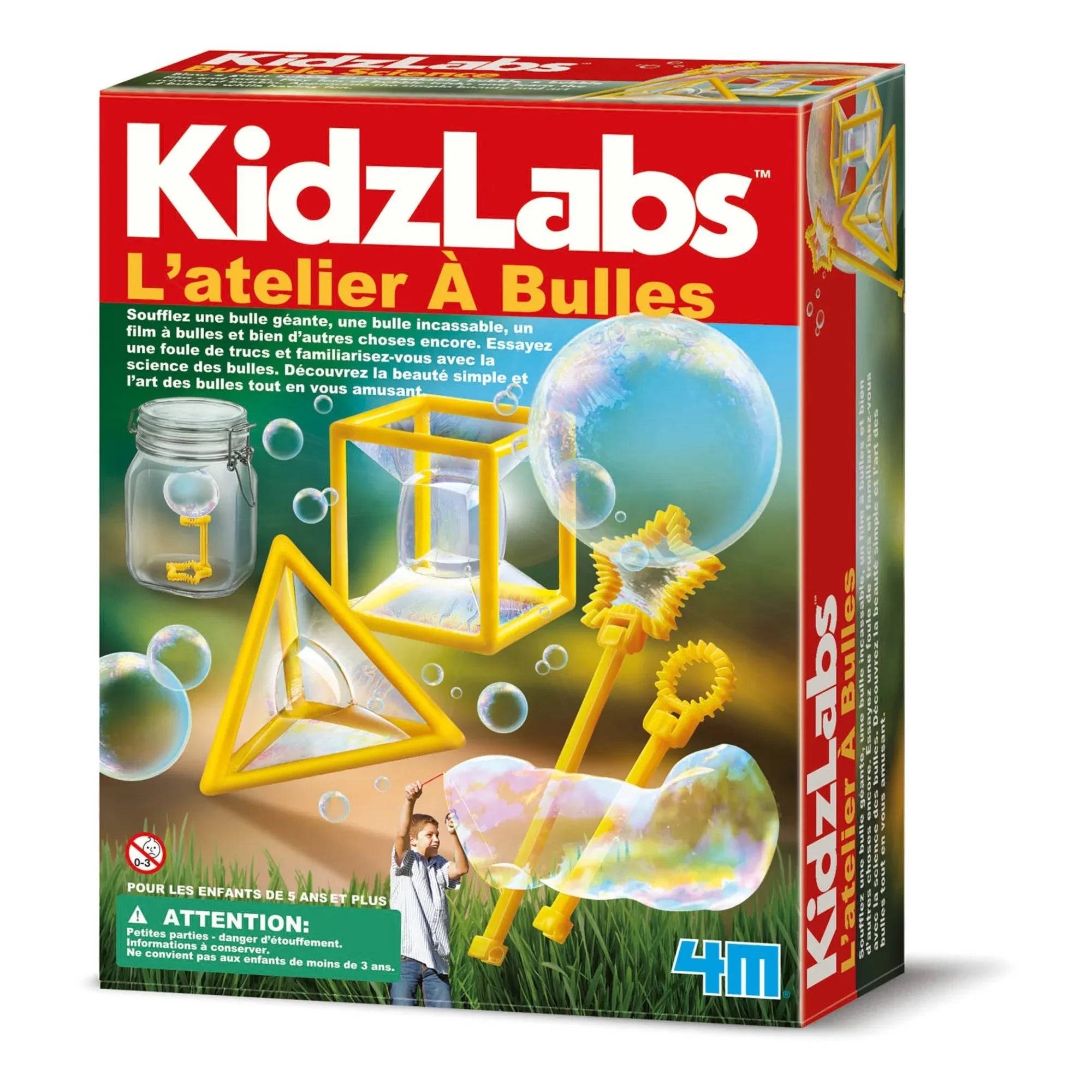 4M - Kit de Ciencia de Burbujas
