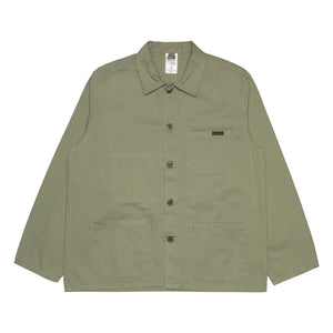 Nudie Jeans - Sobrecamisa Buddy Chore de espiga | Caqui