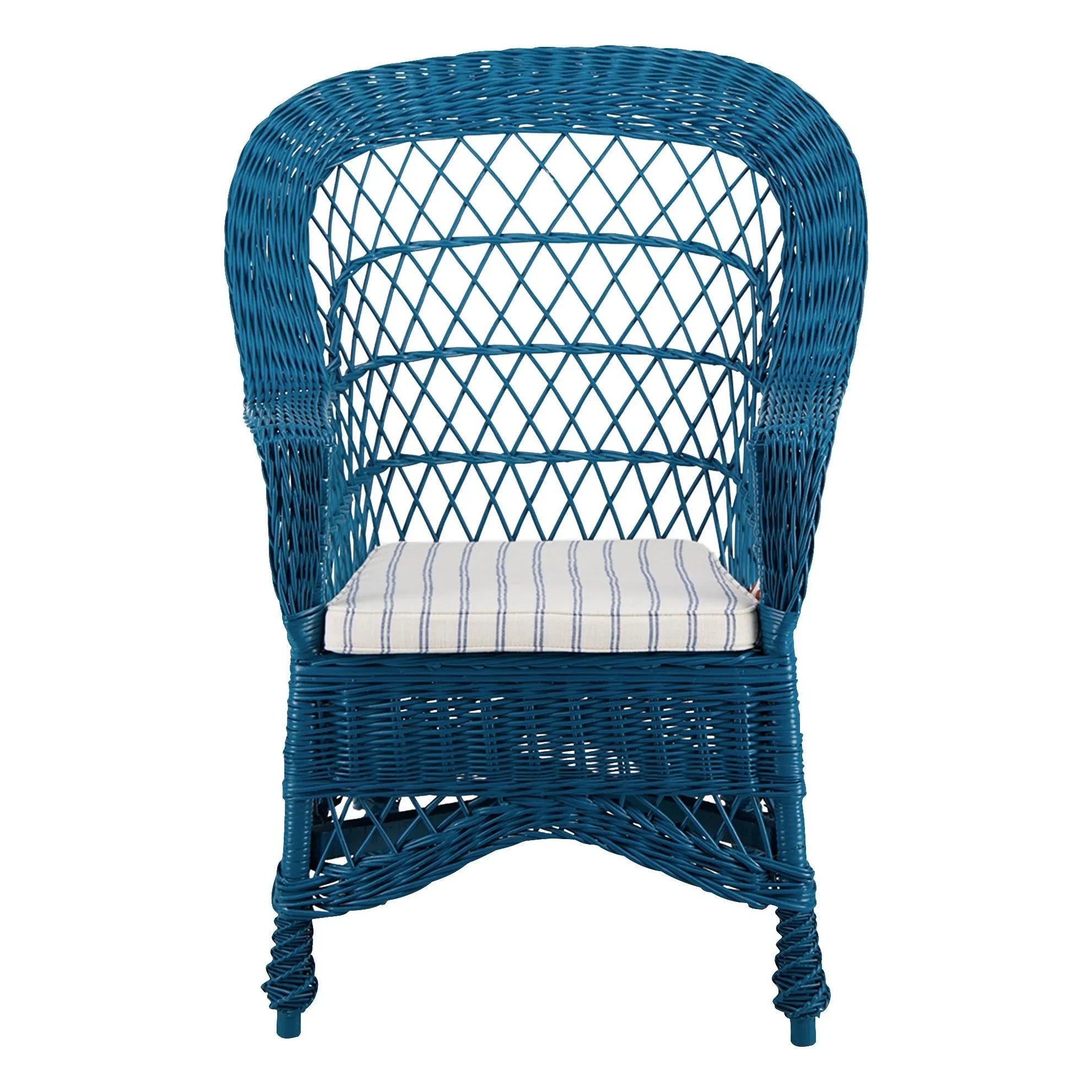 House of Capricorn - Sillón de mimbre Furnas | Azul
