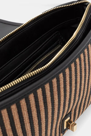 Bolso cruzado de punto trenzado Selene para mujer de Valentino Bags