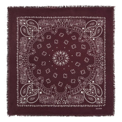 Kujten - Bandana de cachemira Hachiko | Burdeos