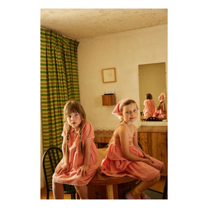 Hello Simone - Zora Vichy Vestido | Rojo