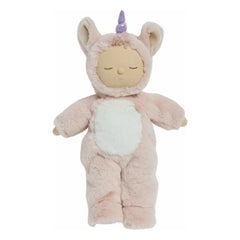 Olli Ella - Muñeca de juguete Cozy Dinkum Unicornio | Rosa