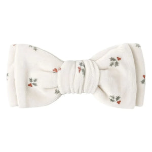 Diadema Quincy Mae con lazo de acebo | Crudo