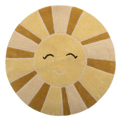 Bloomingville Mini - Alfombra Sol | Amarillo