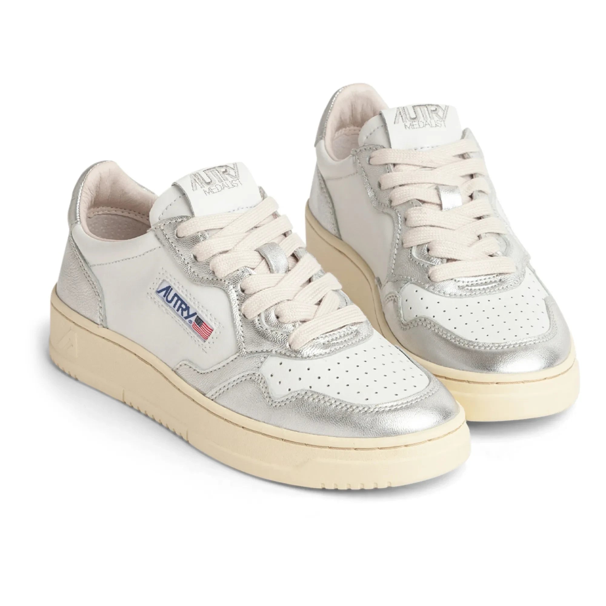Autry - Zapatillas deportivas bajas bicolor Medalist | Plata