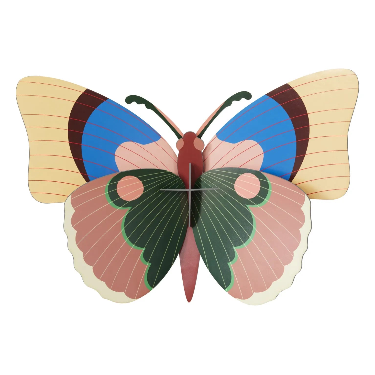 Studio Roof - Decoración de pared de mariposa Cepora