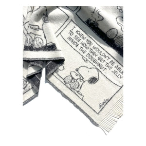 Maison Deux - Bufanda Peanuts | Negro