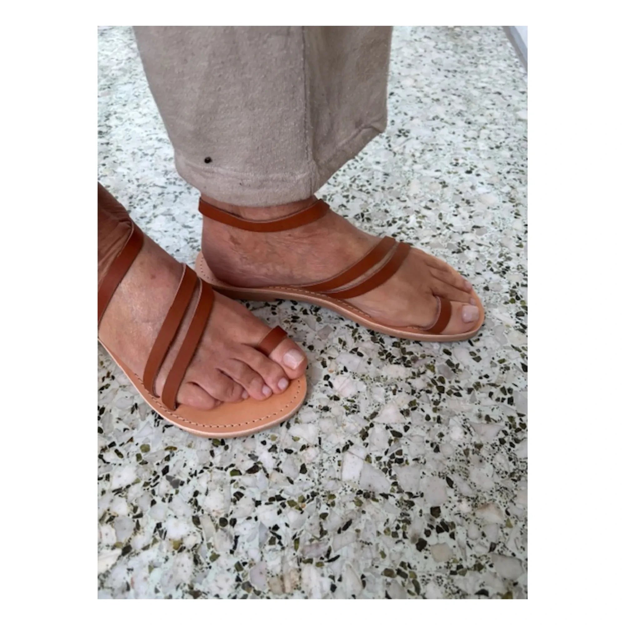Théluto - Sandalias Agatha | Camel