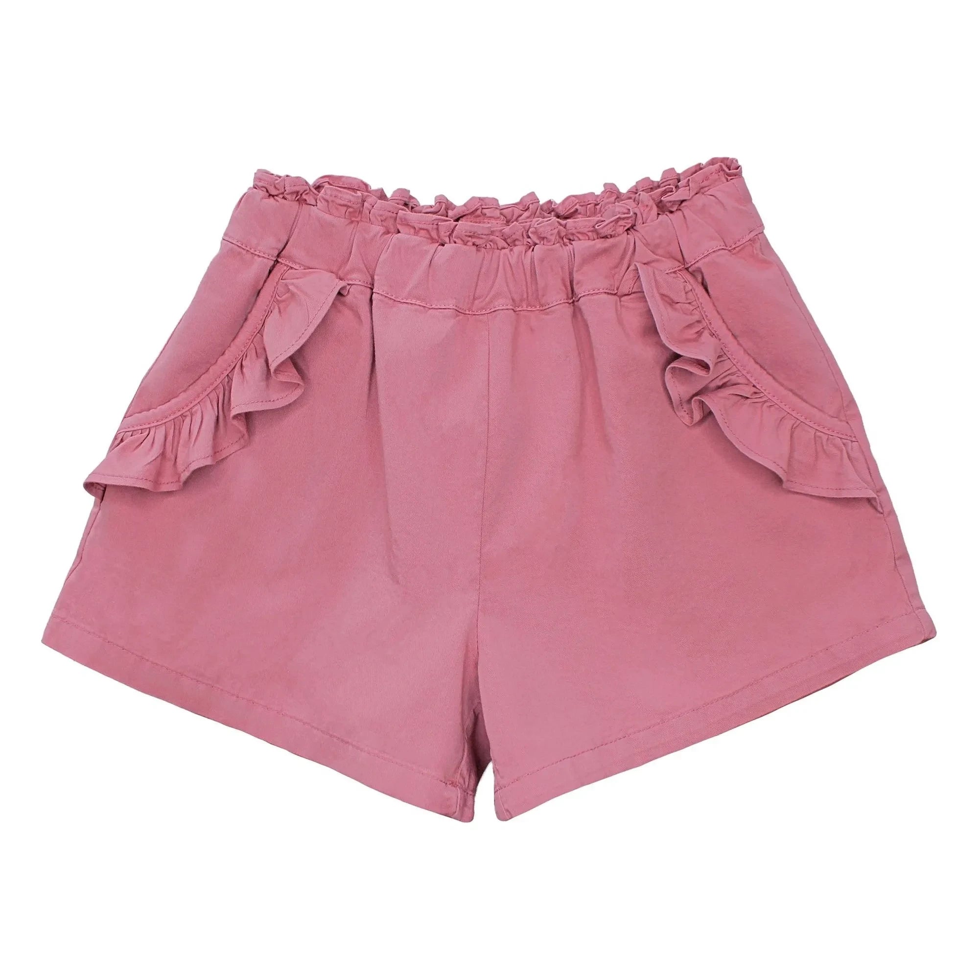 Babe & Tess - Short con volantes Talita | Malva