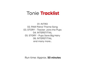 Tonies - Rastreador en Inglés - PAW Patrol
