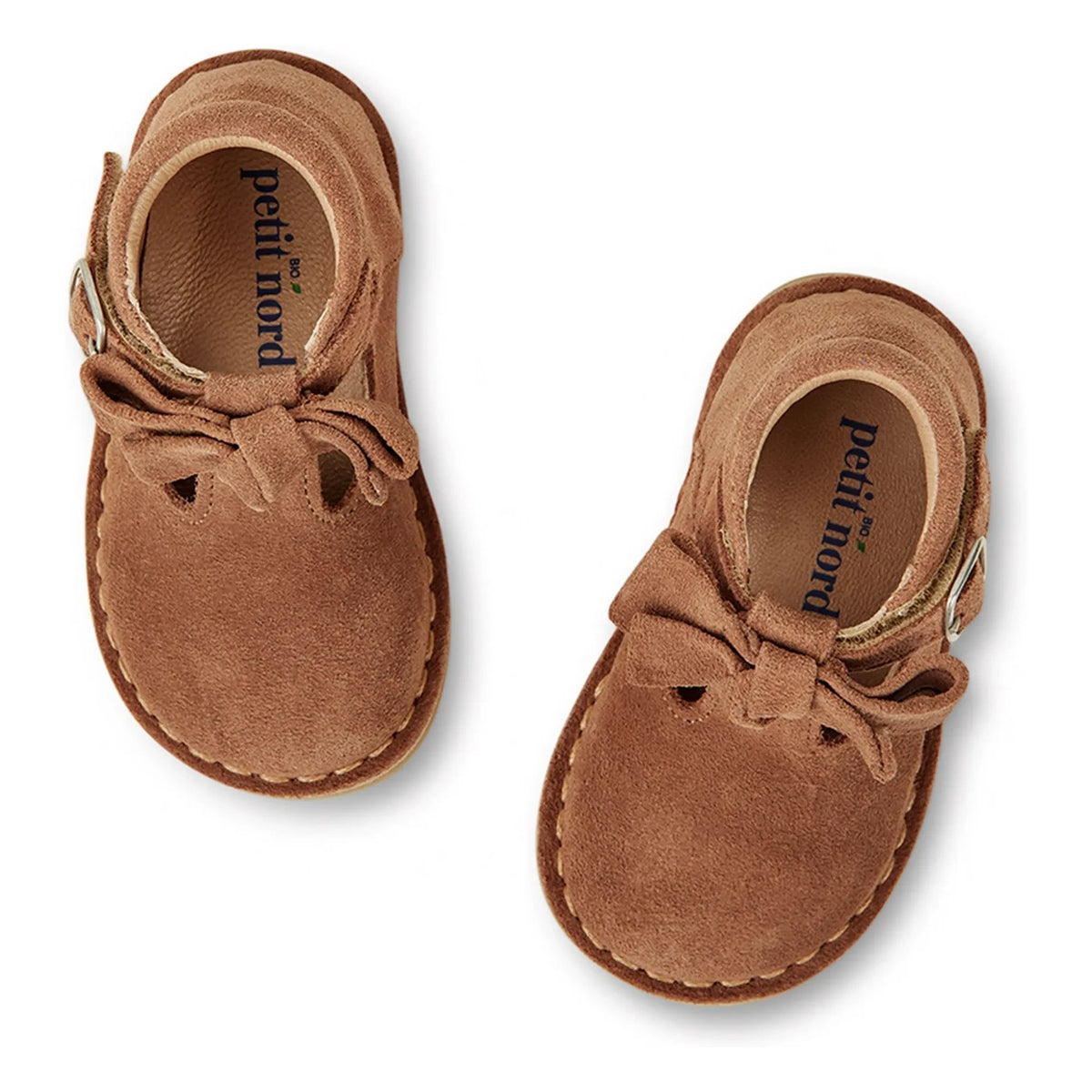 Petit Nord - Zapatos T-Bar con Lazo Bebé | Rosa