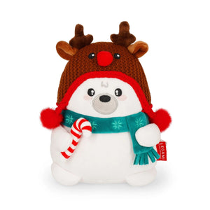 Legami - Oso Polar de Peluche de Navidad - ¡Mini Súper Suave!