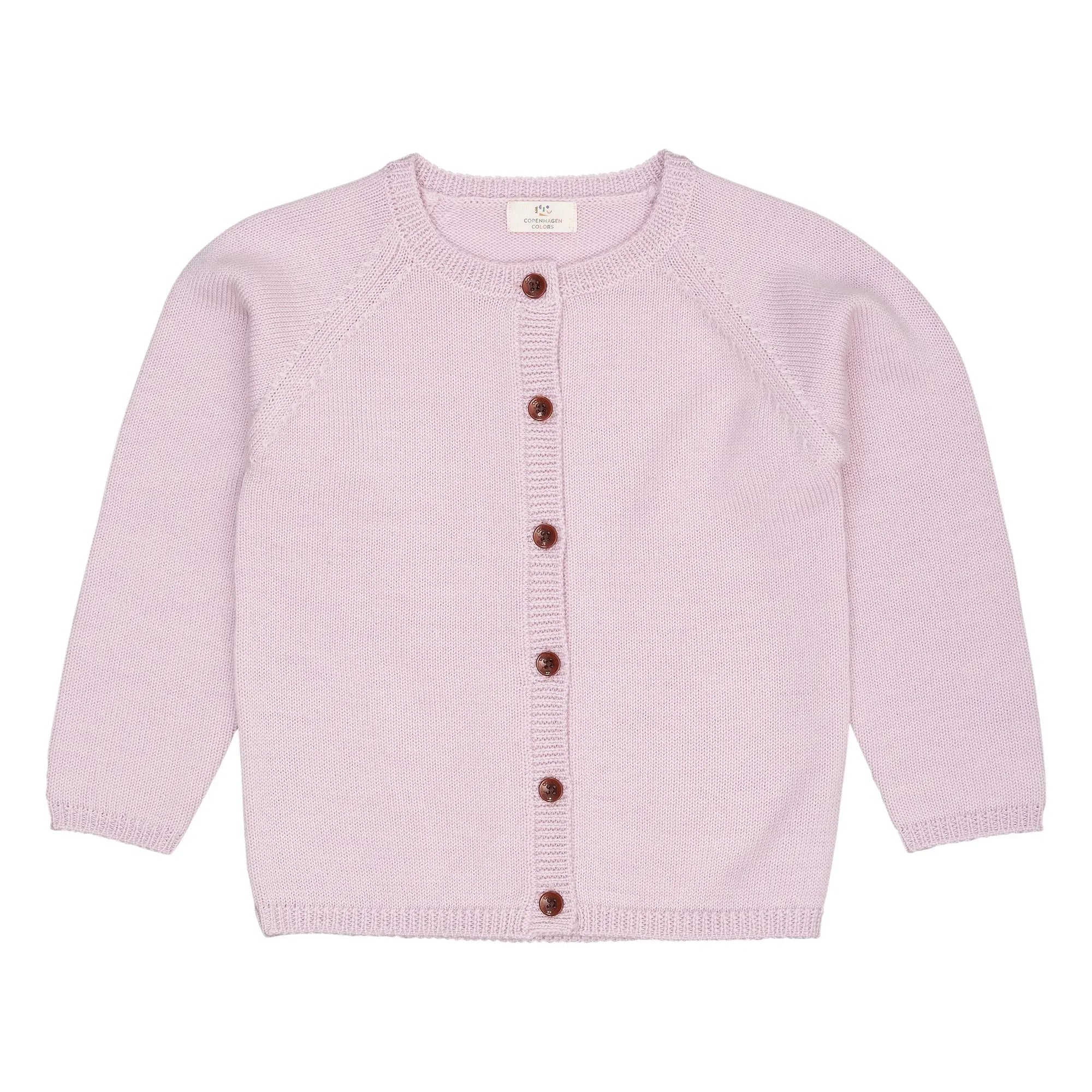 Copenhagen Colors - Cárdigan de Lana Merina | Lila