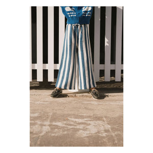 Tinycottons - Pantalones de rayas azules | Azul