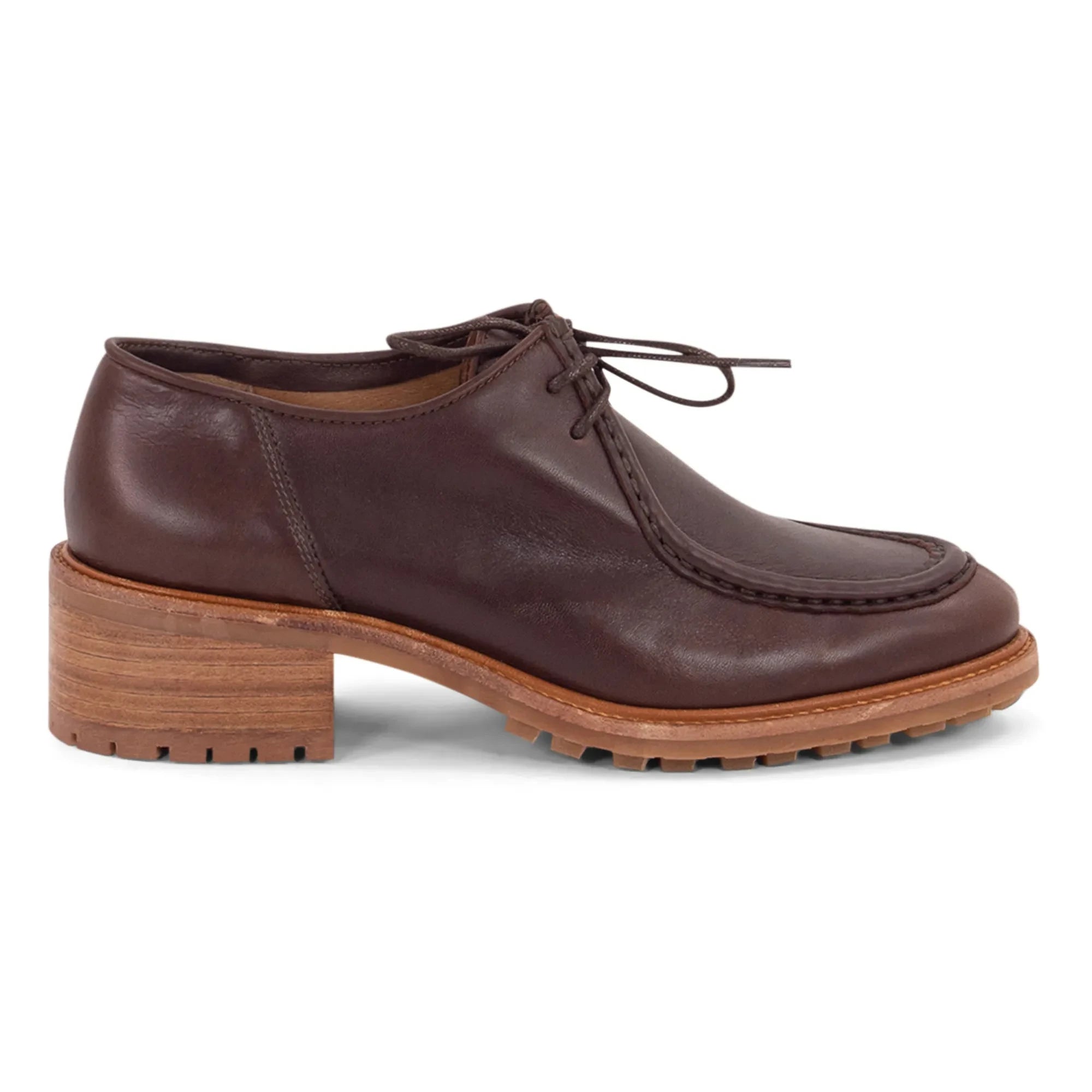 Sessùn - Zapatos Derby de piel Gaspard | Whiskey