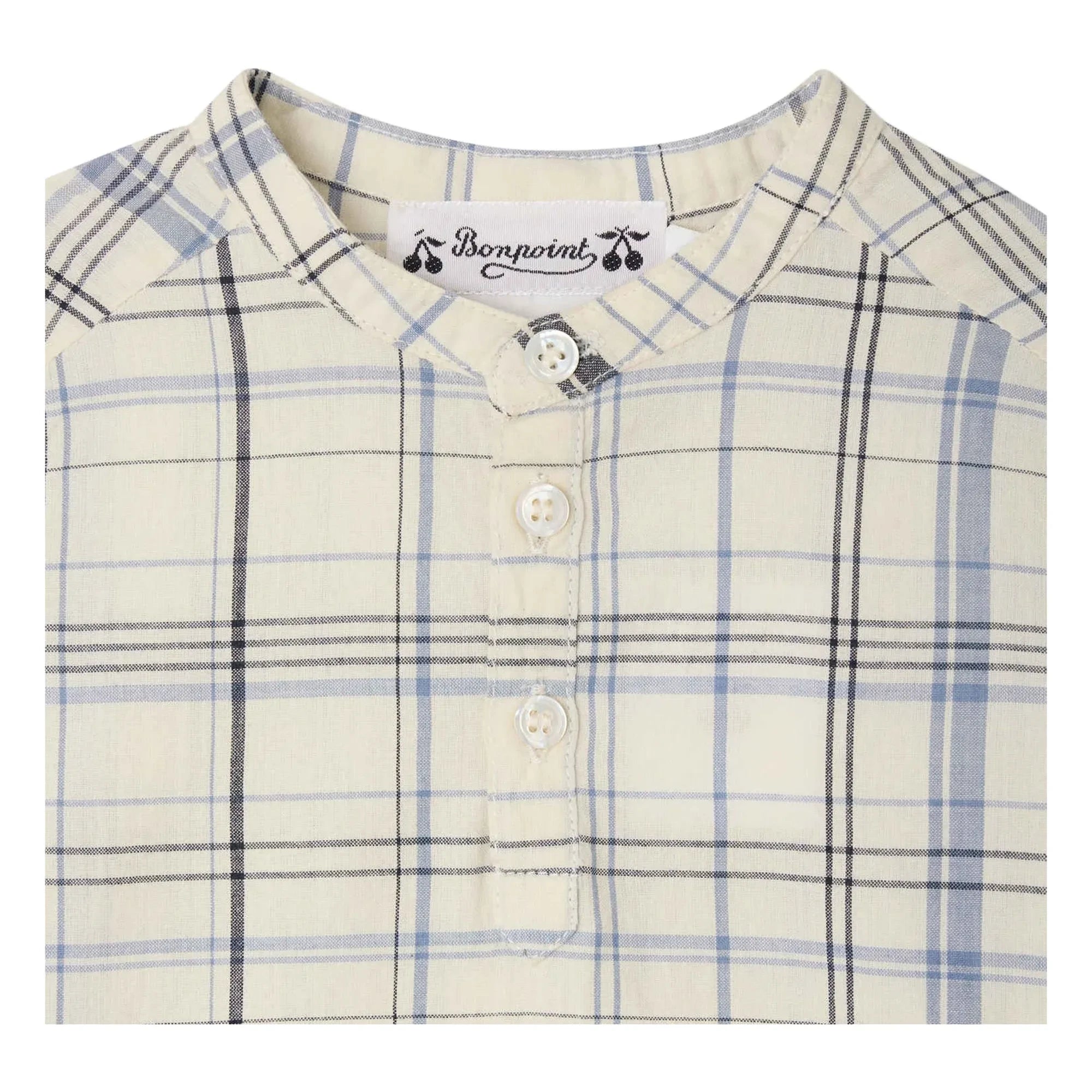 Bonpoint - Camisa de cuadros Cesari | Crudo