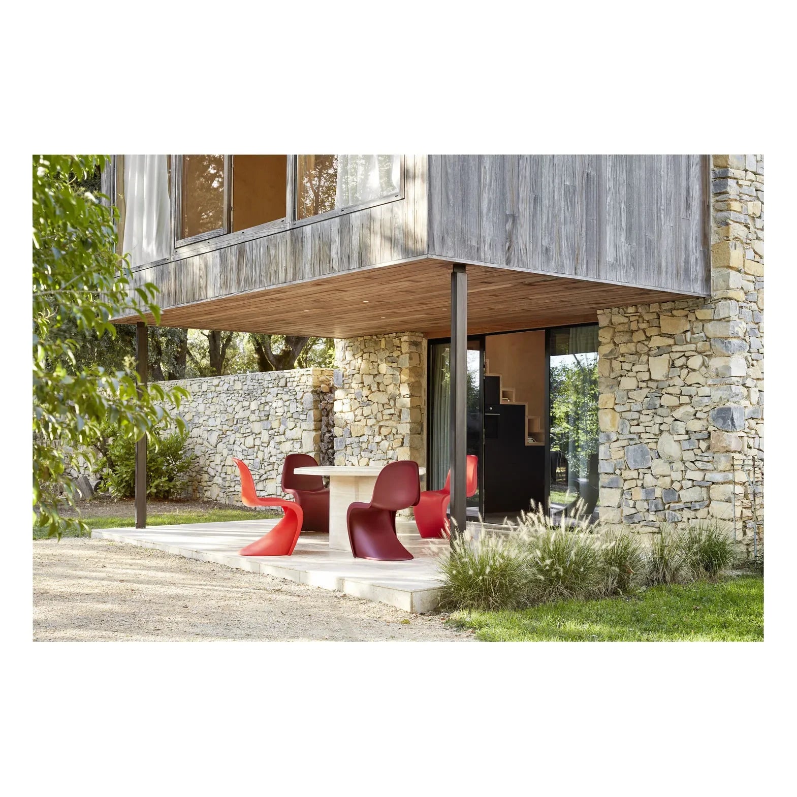 Vitra - Silla - Verner Panton | Borgoña