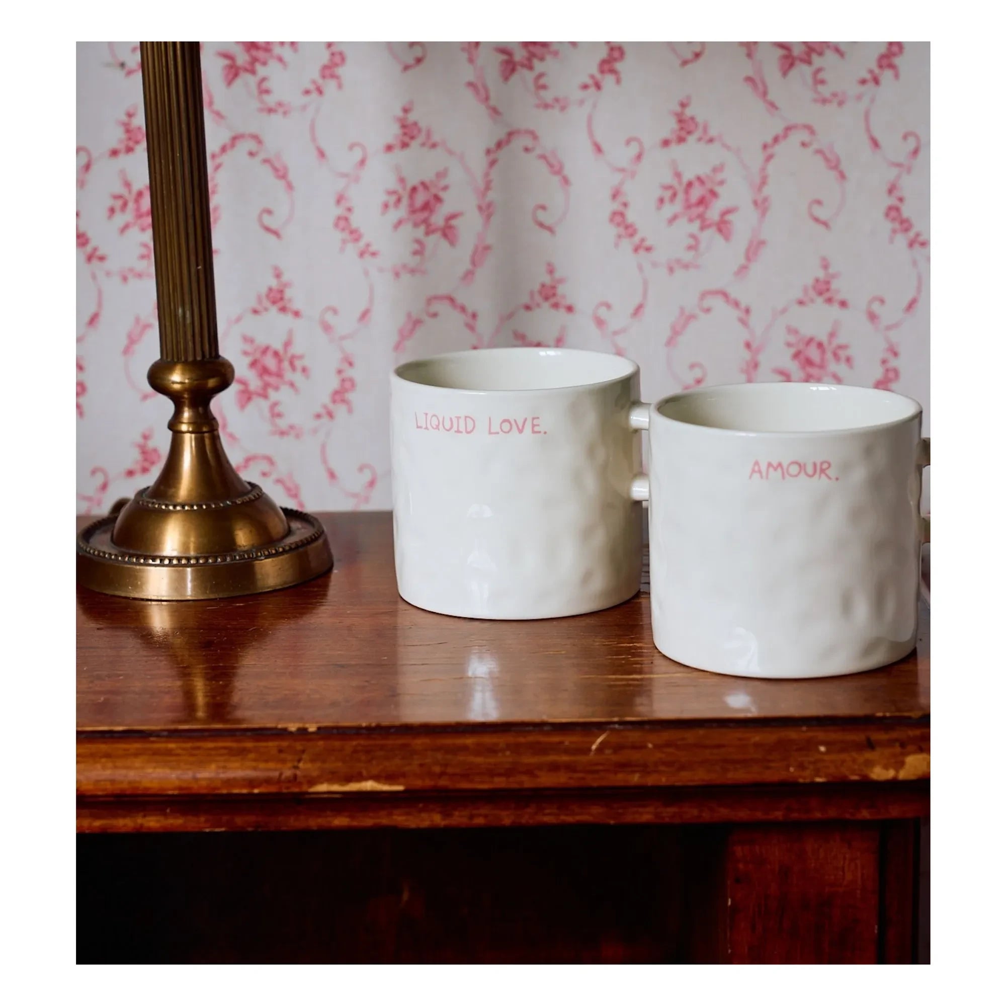 Anna + Nina - Taza Liquid Love | Crema