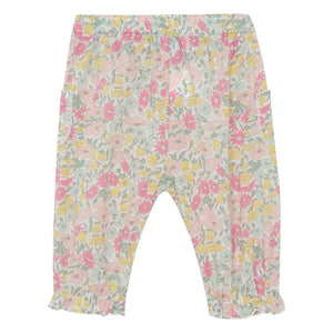 Tartine et Chocolat - Pantalones con volantes Liberty | Amarillo